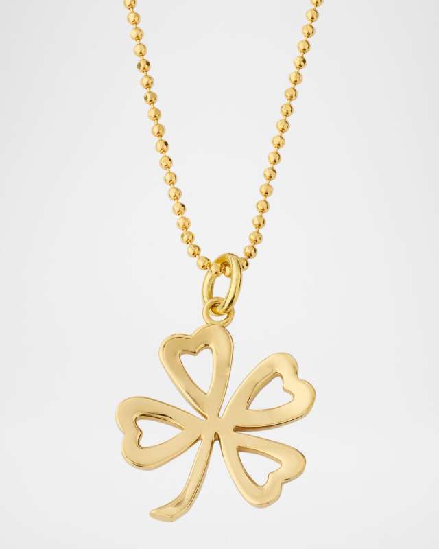Open Clover Pendant Necklace